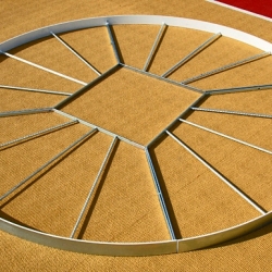 Shot put circle shot-put-circle