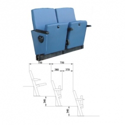 VIP armchair model Energy AVDP1016