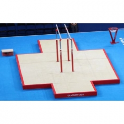 Set of landing mats for competition parallel bars - FIG approved AVGY1108