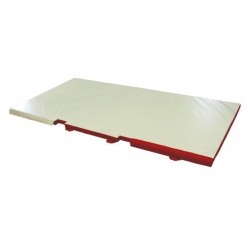 Custom landing mat for pommel horse - with base cut-outs - 400x200x10 cm - FIG approved AVGY1136