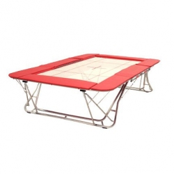 Large competition trampoline - 6x6 mm bed - FIG approved AVGY1193
