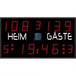 Scoreboard for basketball 3x3 range 452 XME 3000 - FIBA scoreboard-for-basketball-3x3-range-452-xme-3000---fiba