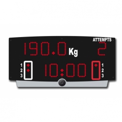 Weightlifting scorebaord H-TOP/B AVSR1080