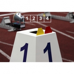 Competition lane markers set for athletics track events LM-45/4 competition-lane-markers-set-for-athletics-track-events-lm-454
