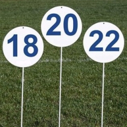 Competition set of 7 round markers for throwing athletic events DM70/7-S0321 competition-set-of-7-round-markers-for-throwing-athletic-events-dm707-s0321