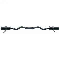 Bar curl, black, approx. 120 cm - for fitness and weightlifting bar-curl-black-approx-120-cm---for-fitness-and-weightlifting