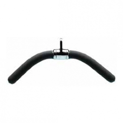 Lat bar half rounded with rubber cover - for fitness and weightlifting lat-bar-half-rounded-with-rubber-cover---for-fitness-and-weightlifting