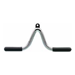 Lat bar triceps grip with rubber cover - for fitness and weightlifting lat-bar-triceps-grip-with-rubber-cover---for-fitness-and-weightlifting