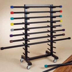 Body bars practical rack (without bars) with 20 storages - Inventory for fitness body-bars-practical-rack-without-bars-with-20-storages---inventory-for-fitness