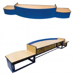 Judges table, mobile on wheels - FIBA model judges-table-mobile-on-wheels---fiba-model