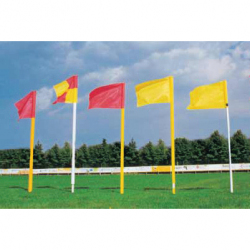 Soccer fields White plastic fixed corner pole soccer-fields-white-plastic-fixed-corner-pole