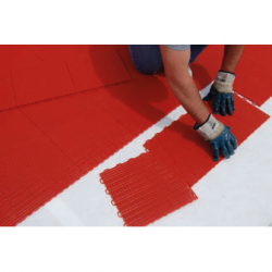 Modular floor for outdoor basket AVSS1379