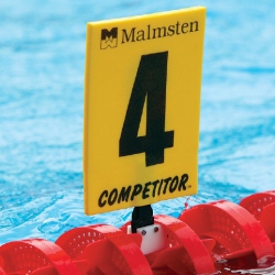 Competitor Gold Lane Numbers for Racing Lanes AVML1002