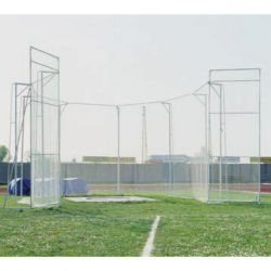 Discus throwing athletics safety cage, varnished steel, S02334 discus-throwing-athletics-safety-cage-varnished-steel-s02334