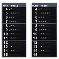 Scoreboard statistics panels FS-412A, 120x260 cm scoreboard-statistics-panels-fs-412a-120x260-cm