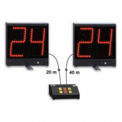Scoreboard for basketball shot clocks 24/14, cable transmission, 30x30 cm scoreboard-for-basketball-24-14-cable-transmission-30x30-cm