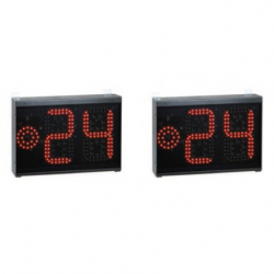 Scoreboard for basketball shot clocks 24-14, radio transmission, 40x30 cm - FIBA approved Level 3 scoreboard-for-basketball-shot-clocks-24-14-radio-transmission-40x30-cm---fiba-approved-level-3