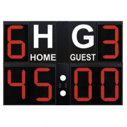 Scoreboard for soccer, outdoor, 165x120 cm, cable transmission scoreboard-for-soccer-outdoor-165x120-cm-cable-transmission