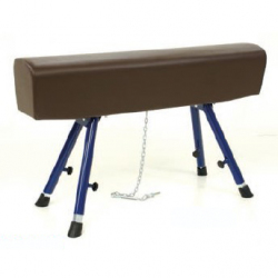 Vaulting horse, covered with synthetic leather, adjustable height vaulting-horse-covered-with-synthetic-leather-adjustable-height