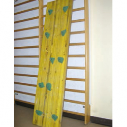 Climbing panel with handholds, wooden climbing-panel-with-handholds-wooden