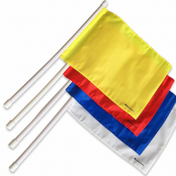 Set of referee flags water polo AVML1068