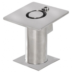 Floor Anchor leveled with cover AVML1057