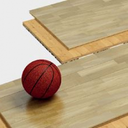 Portable sports floor series 1009 - FIBA certified AVSE1009
