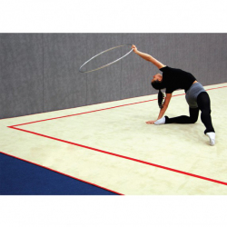 Rhythmic gymnastics carpet - competition - with joining strips - FIG approved AVGY1021