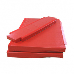 Custom folding mat for freestanding asymmetric and parallel bars AVGY1080