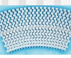 Polypropylene grating, Arc 25 AVIN1017