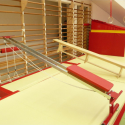 Muscle-training bench for use on wall bars AVGY1231