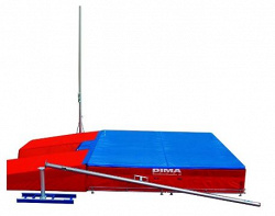 Extended pole-vault rails with slider carts AVDM1026