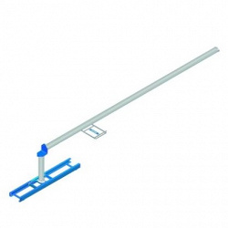Competition foldable pole-vault uprights without rail. IAAF certificate. AVDM1029