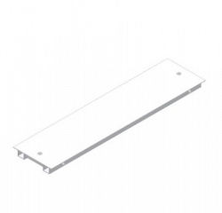 Blanking lid without edges for competition take-off board AVDM1059