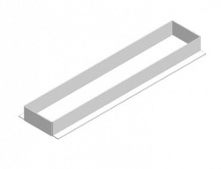 Installation tray for school take-off board AVDM1065