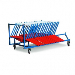 Hurdle cart for 30 hurdles AVDM1170